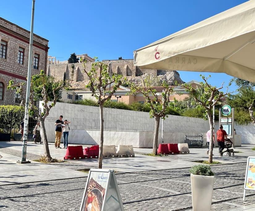 Elegant Apt 50Meters Close Acropolis Athen Exterior foto